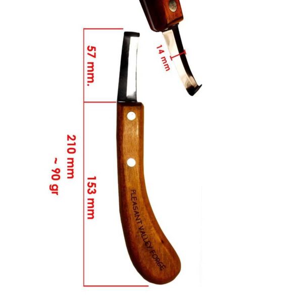 Esquema de medidas de la legra Icar Pleasant Valley Forge