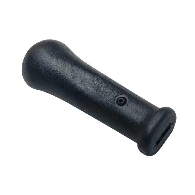 Mango negro de escofina con tornillo lateral