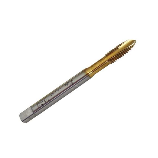 Macho de roscar a máquina 3/8W con recubrimiento de titanio