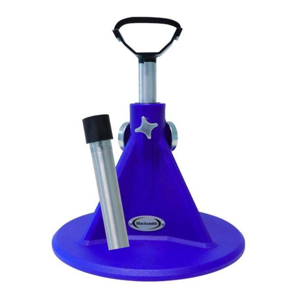 Soporte de cascos Blacksmith Hoof Top azul