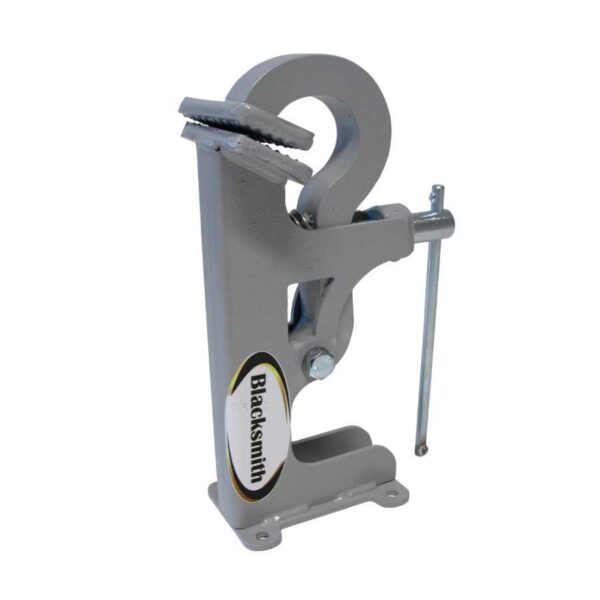 Prensa Blacksmith de cuello de cisne con adaptador