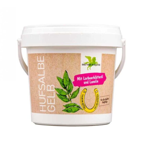 Pomada amarilla Bense & Eicke para cascos — 1 litro