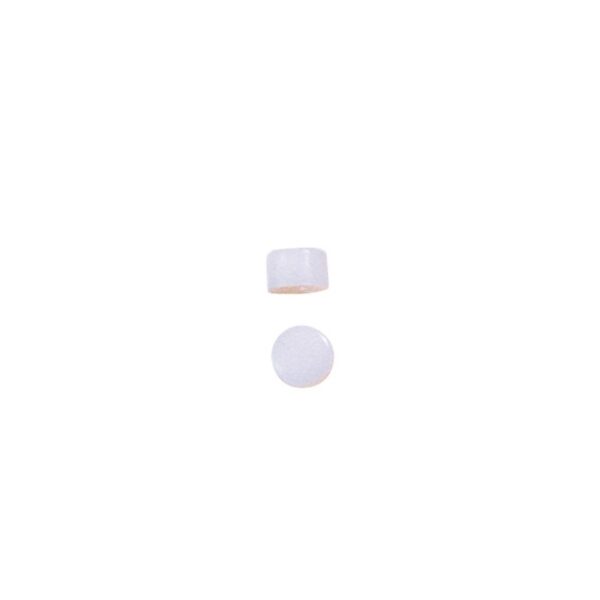 Cabeza de nylon de recambio, vista lateral y frontal