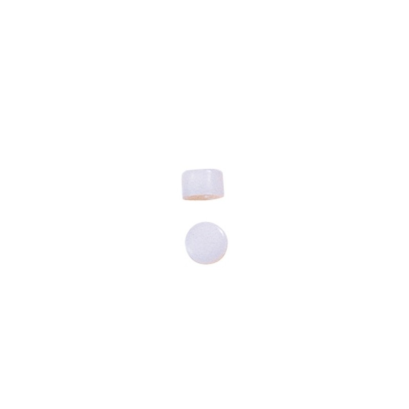 Cabeza de nylon de recambio, vista lateral y frontal