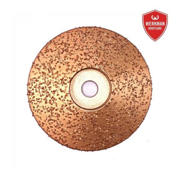 Disco Werkman Hoof Grinder de superficie abrasiva