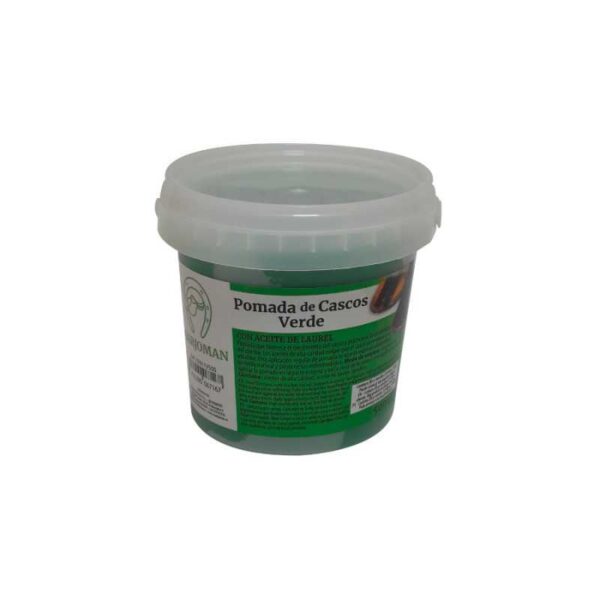 Envase de pomada verde Marjoman de500ml