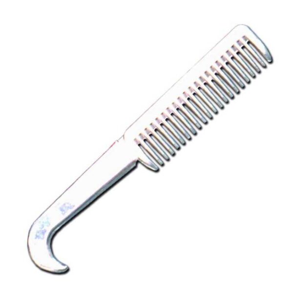 Peine Tattini de aluminio con gancho limpiacascos