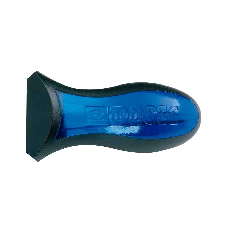 Mango de escofina Dick azul y negro