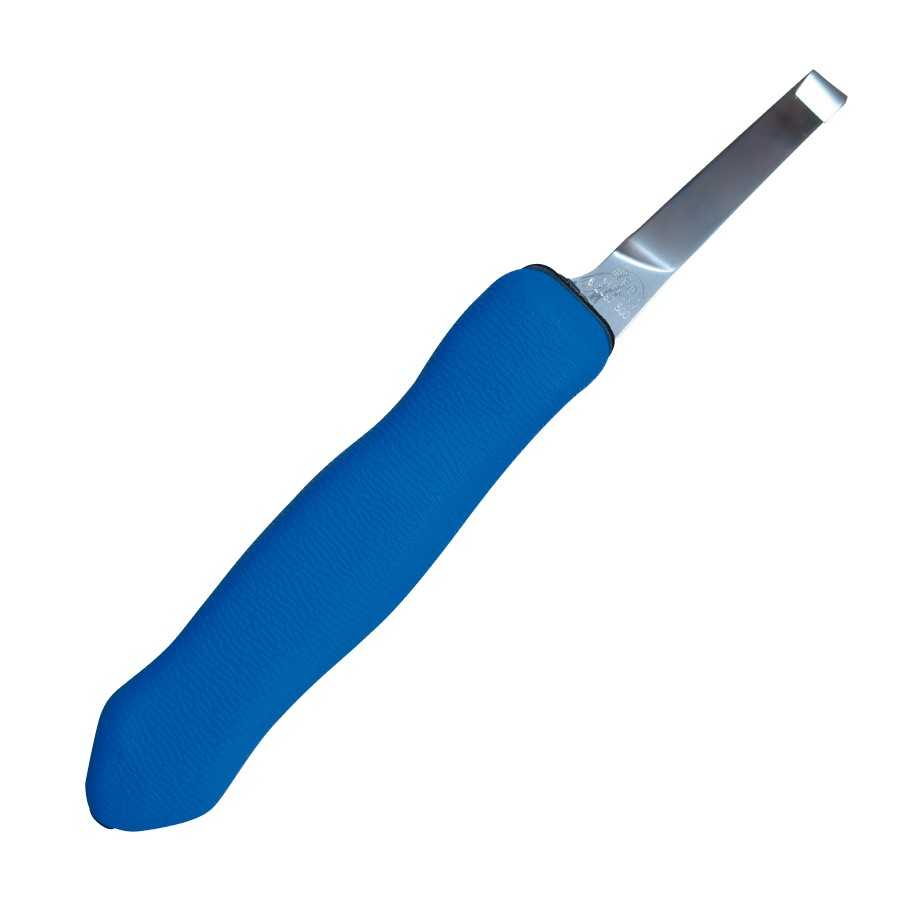 Legra Dick Expert Grip 2K de corte derecho con mango azul
