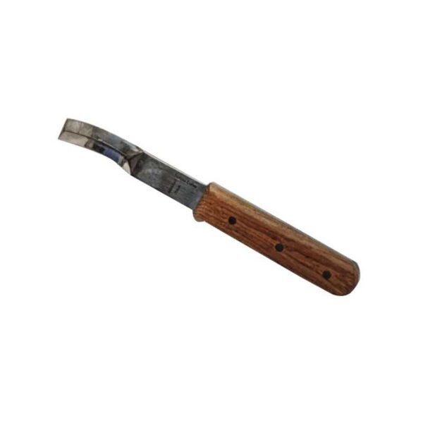 Cuchilla Bassoli Tonino Curvo con mango de madera