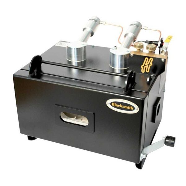 Fragua Blacksmith H Forge de dos quemadores