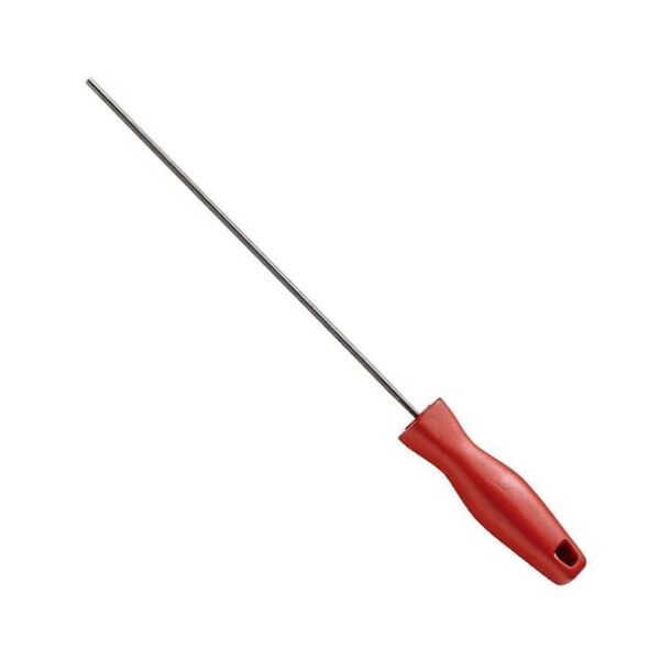 Varilla fina diamantada Dick con mango rojo