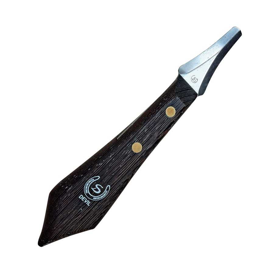 Legra Double S Devil de doble corte con mango de madera