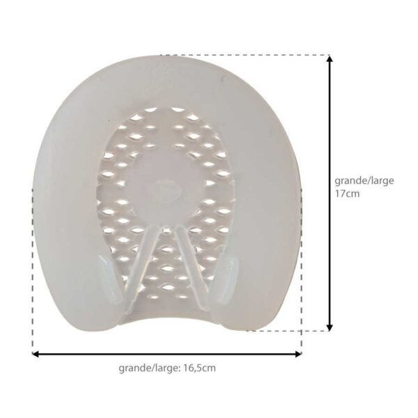 Plantilla compensada grande, esquema de 16,5 por 17 cm