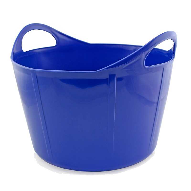 Cubo flexible Tattini azul de 17 litros