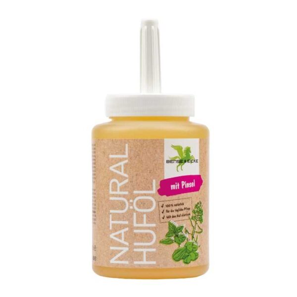 Natural Huföl de 450 ml con pincel en el tapón
