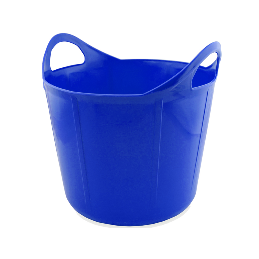 Cubo flexible Tattini azul de 28 litros