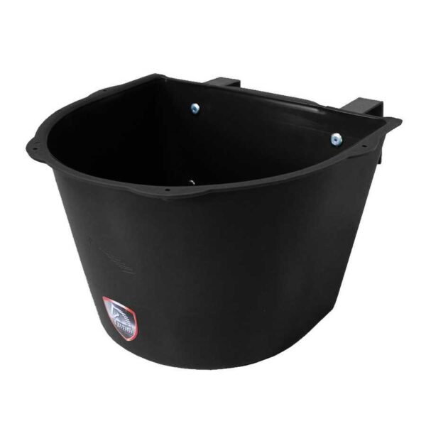 Comedero portátil Tattini negro de 16 litros
