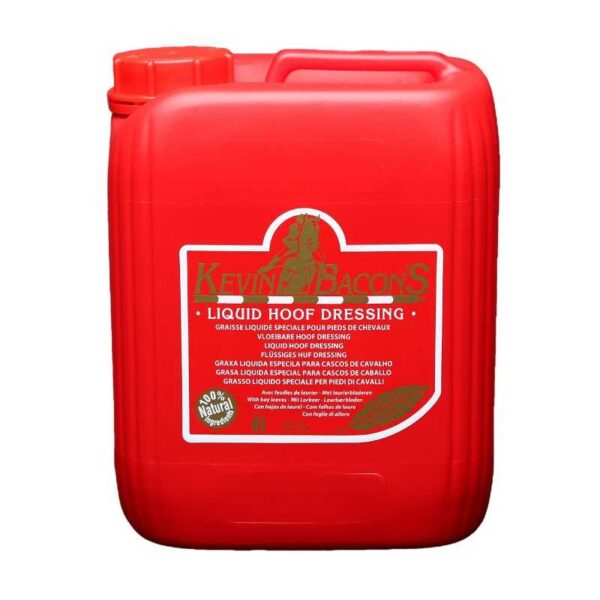Aceite Kevin Bacon’s Liquid Hoof Dressing para cascos — 5 litros