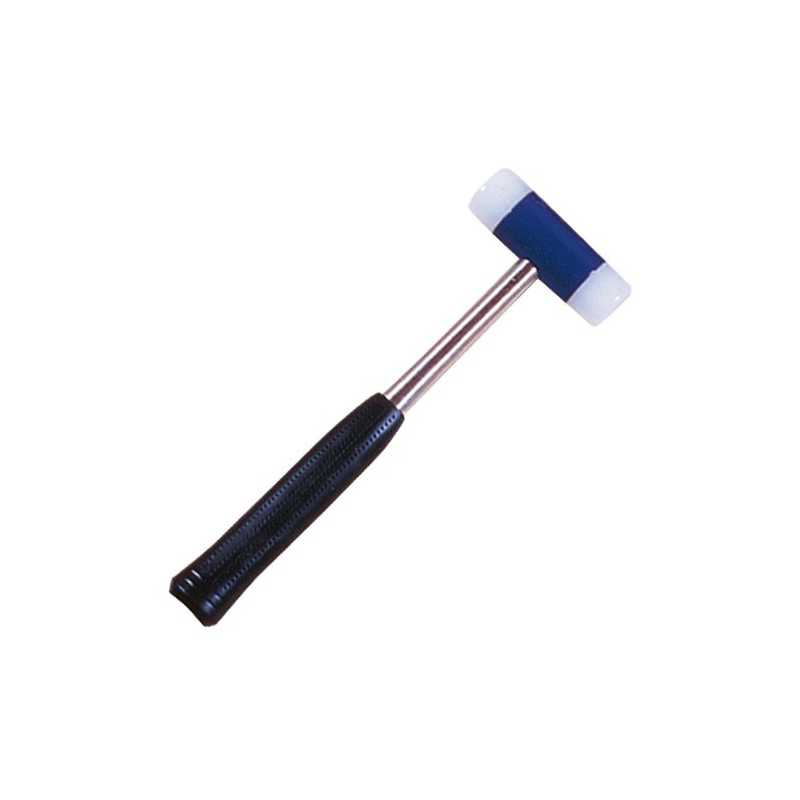 Martillo de nailon con empuñadura de goma