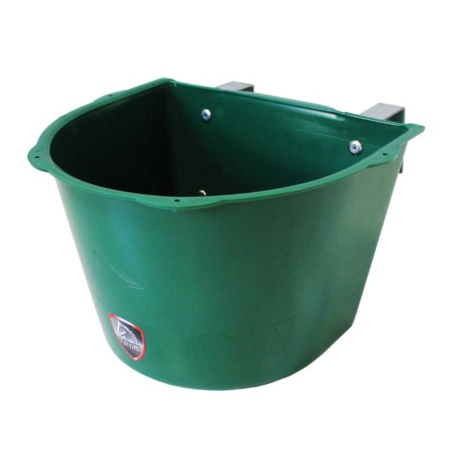 Comedero portátil Tattini verde de 16 litros